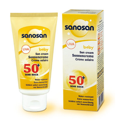 Солнцезащитный крем для детей Sanosan