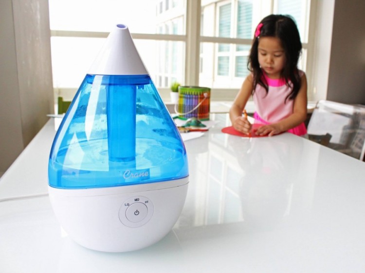 польза увлажнителя воздуха для детей